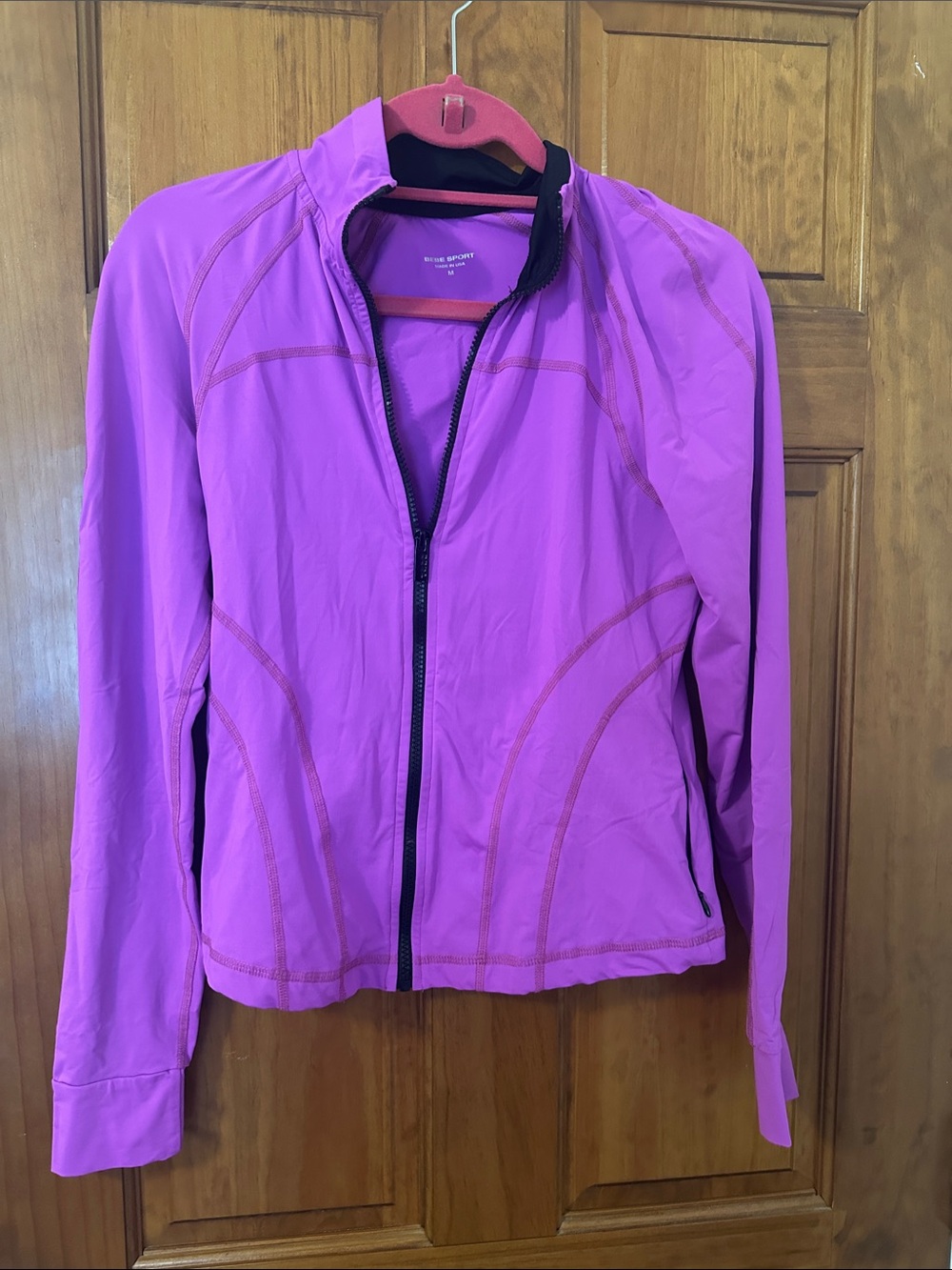 Women’s Lightweight PURPLE Active Jacket - Brand: BEBE